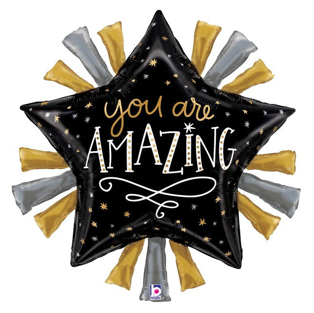 30" Grad Star Burst Mylar