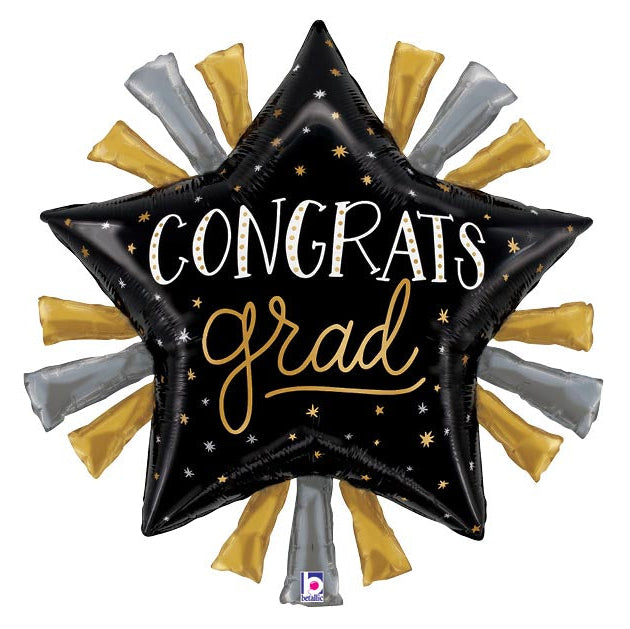 30" Grad Star Burst Mylar