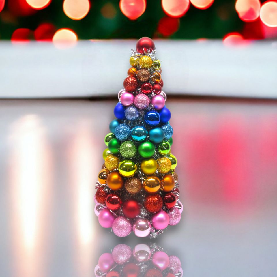 15.5in Rainbow Ball Tree