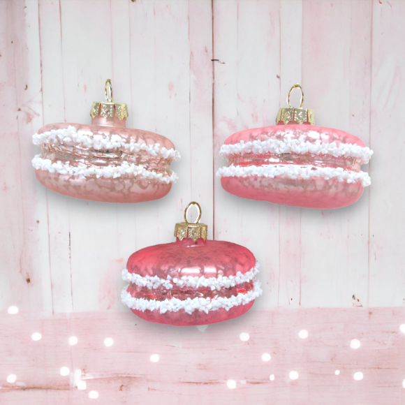 Load image into Gallery viewer, Pink Macaroon Ornament
