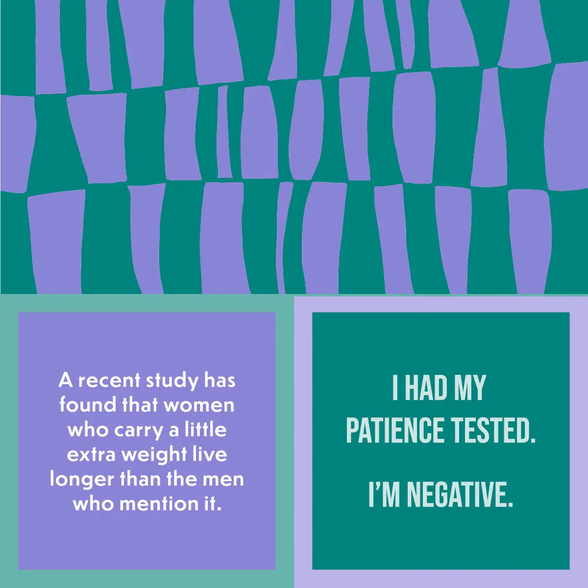 Recent Study/Patience Tested Napkins