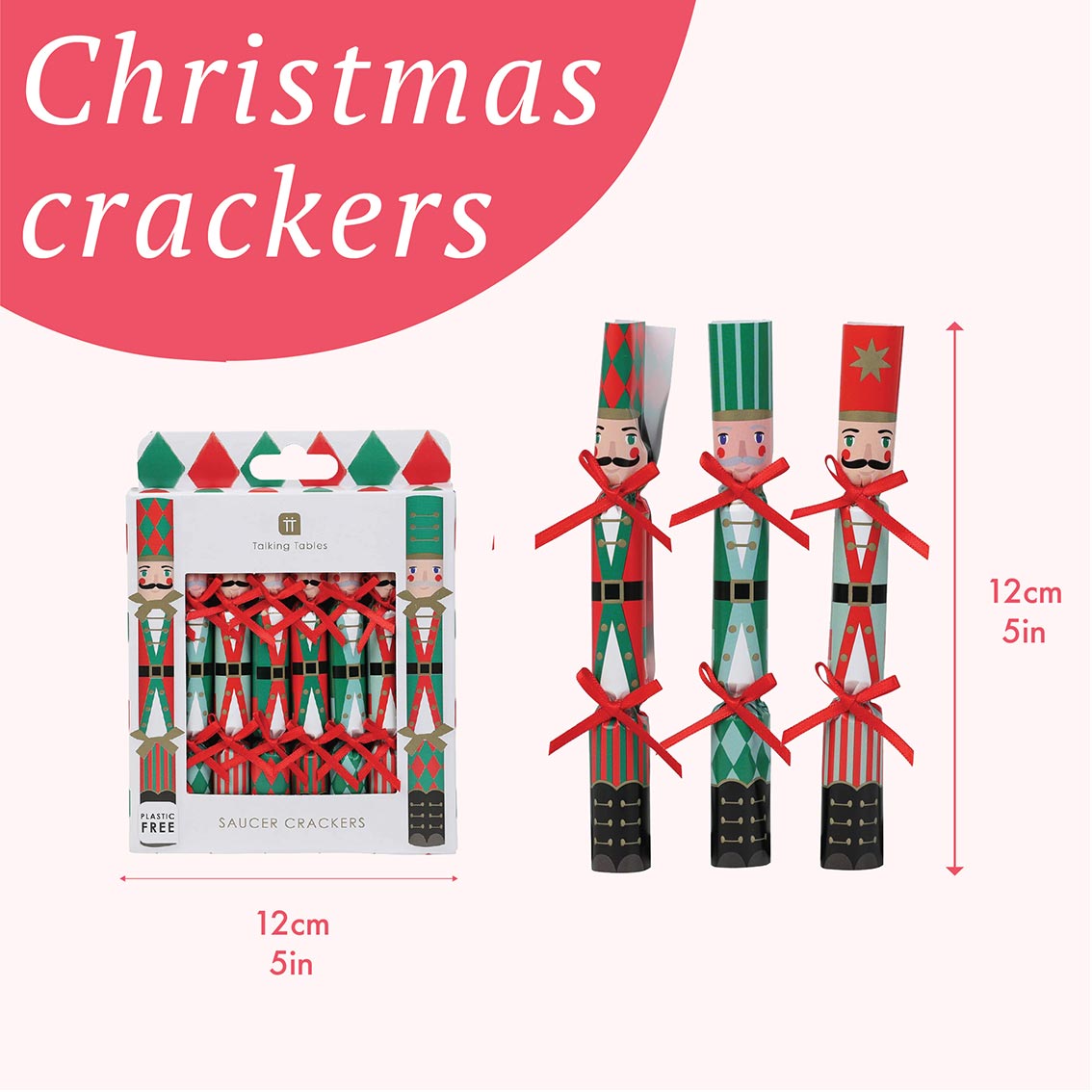 Nutcracker Saucer Crackers