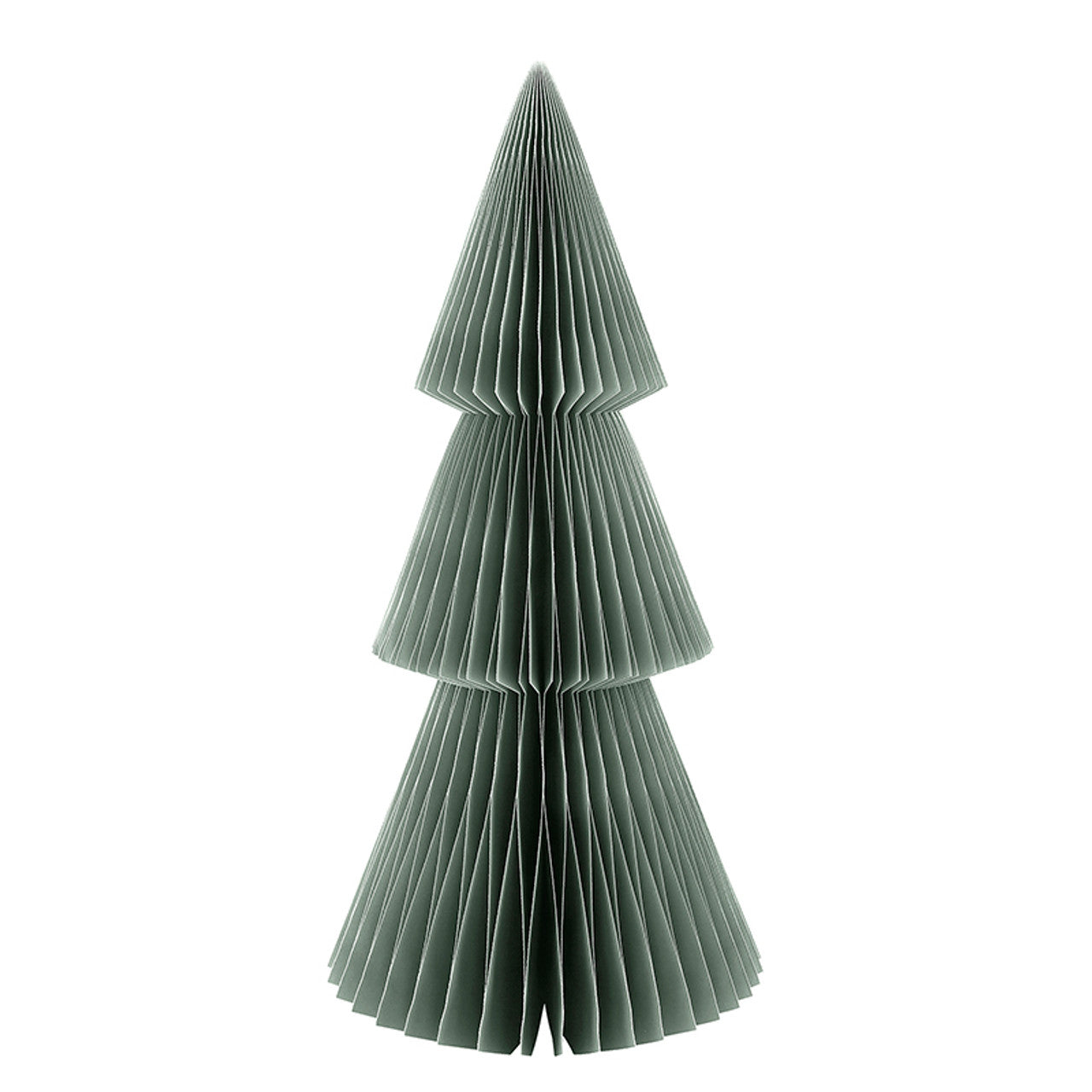 14" Frosted Sage Balsam Fir Paper Tree