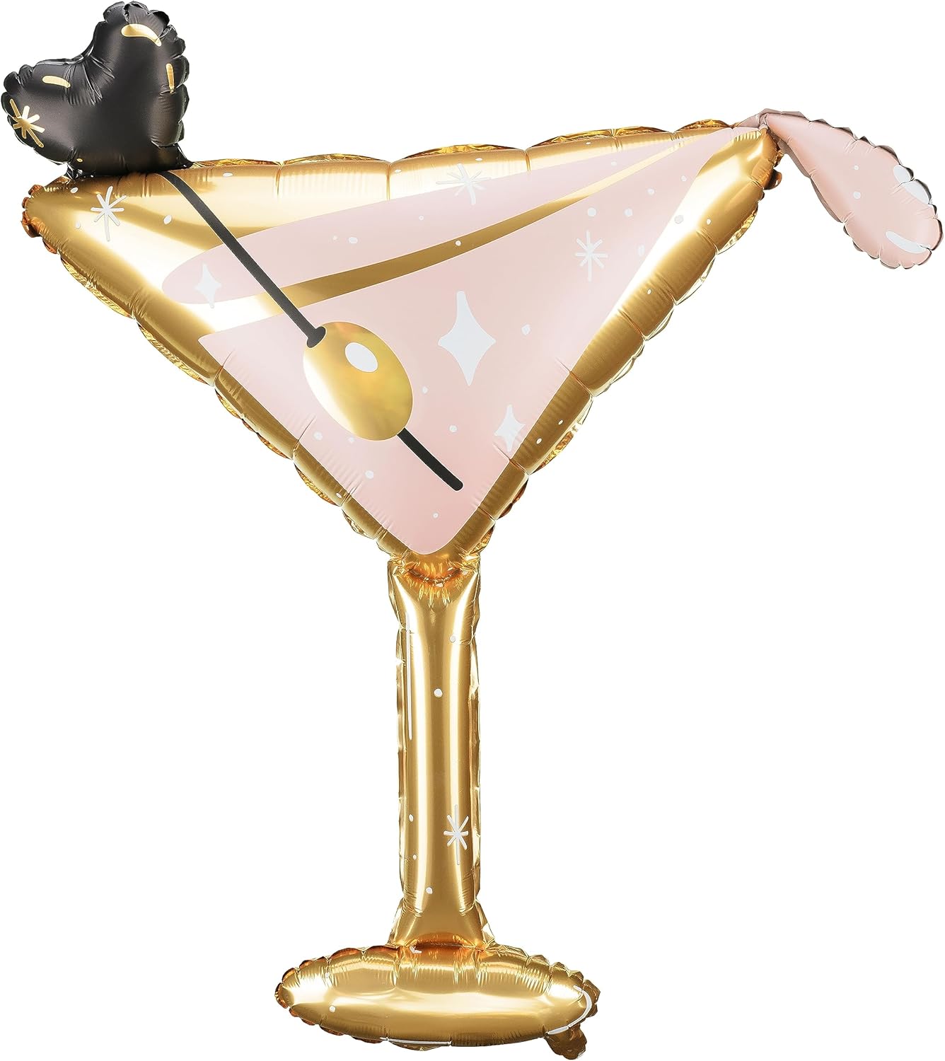 Pink Martini Glass Mylar