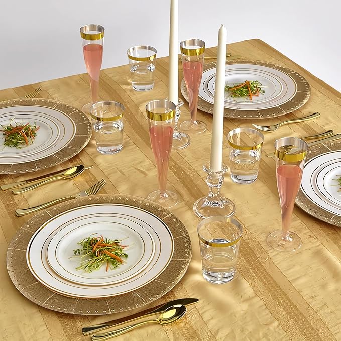 13" Beaded Charger Plates