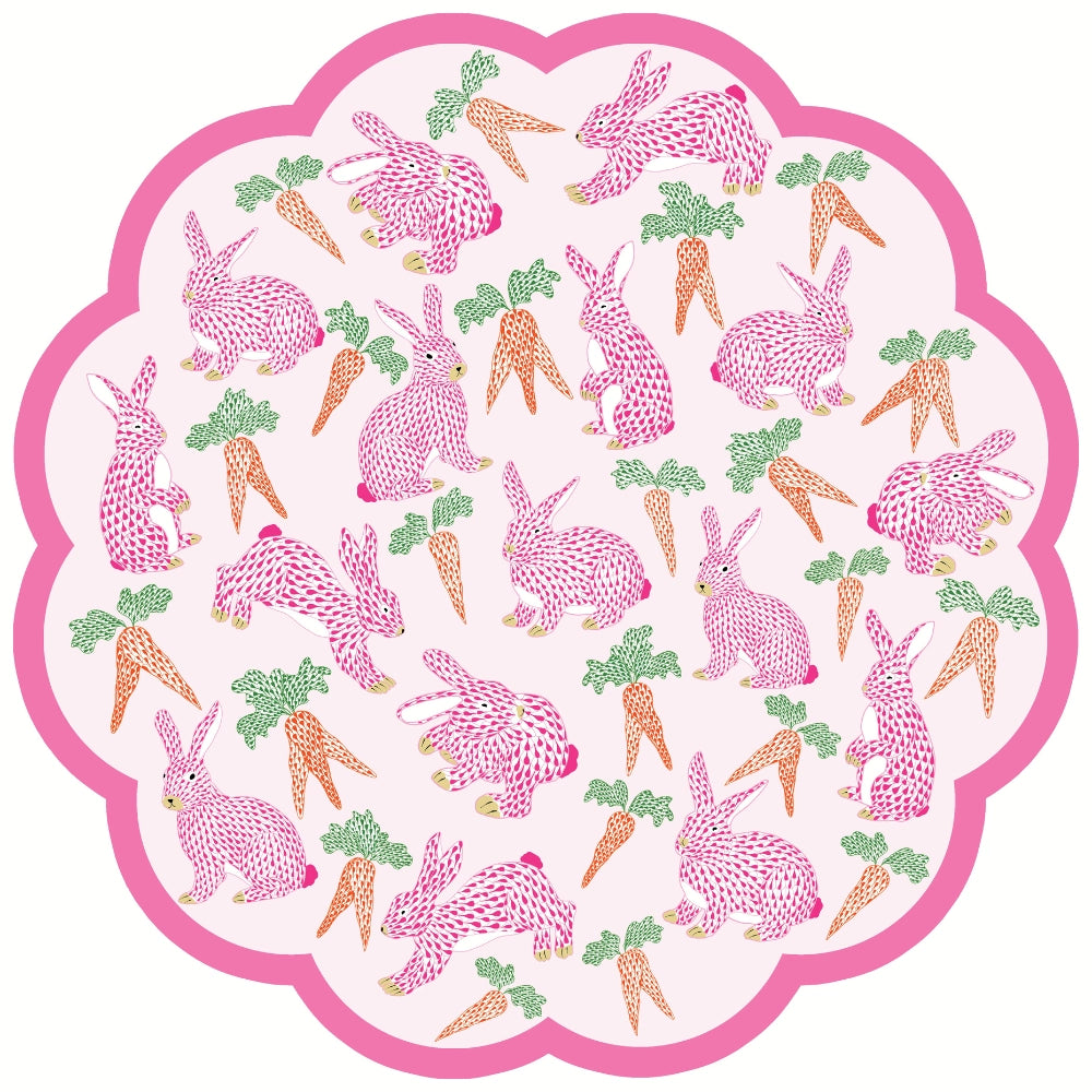 Herend Bunny Scalloped Placemats