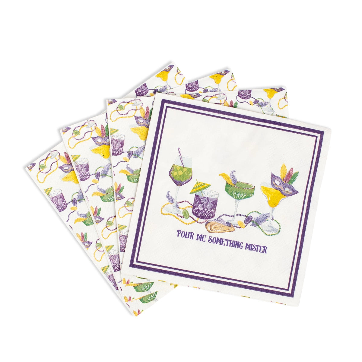 Pour Me Something Mister Cocktail Napkins