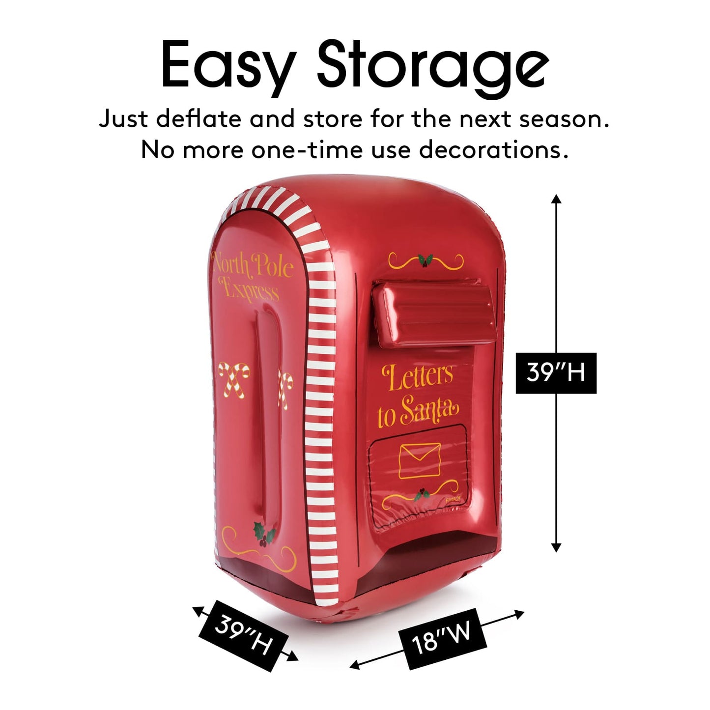 Santa's Inflatable Mailbox