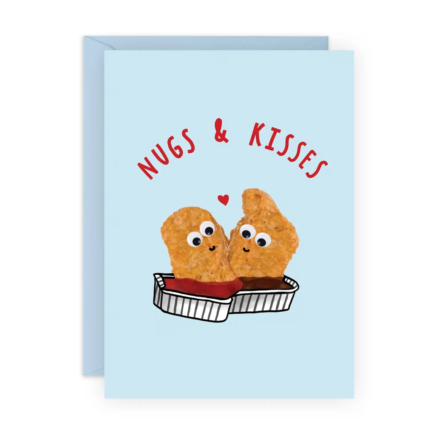 Nugs and Kisses Card with Stickers