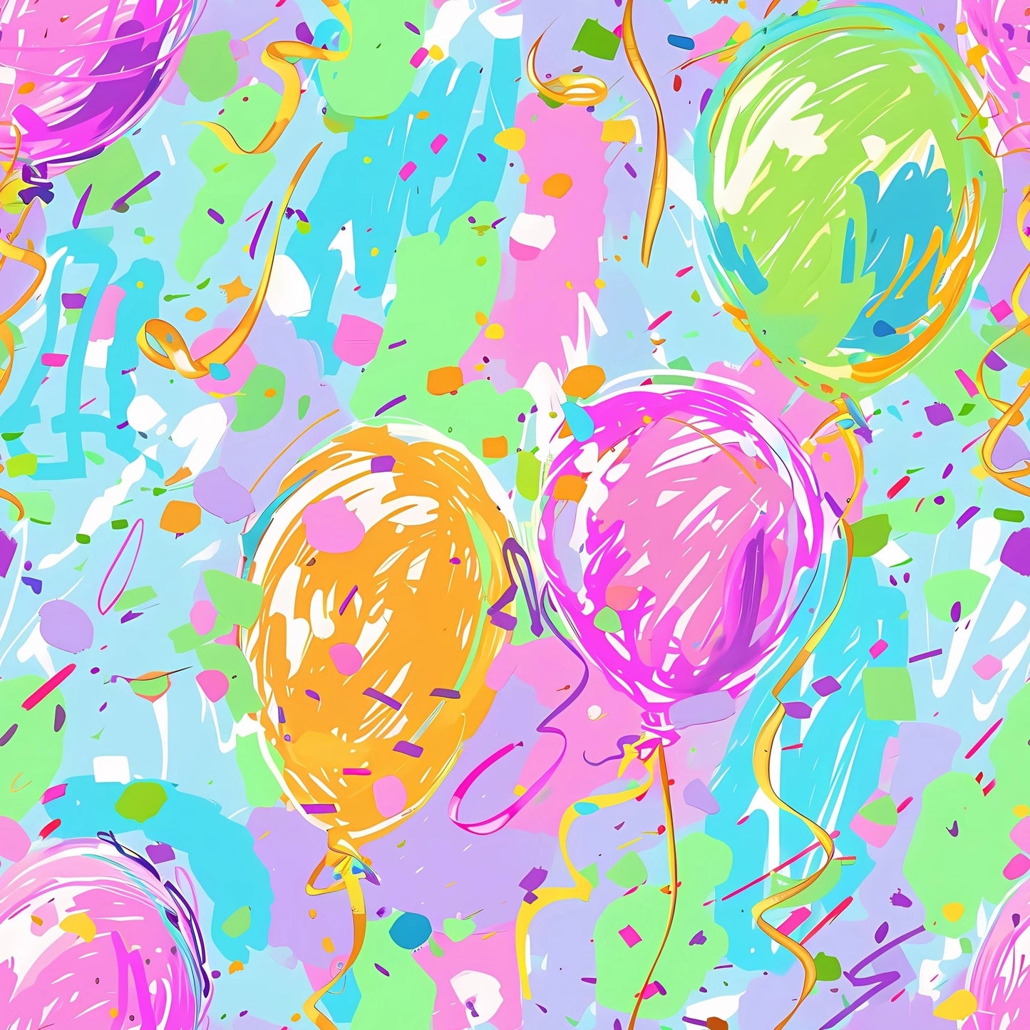 Beau Bottles Happy Birthday Balloons - La Marca Edition