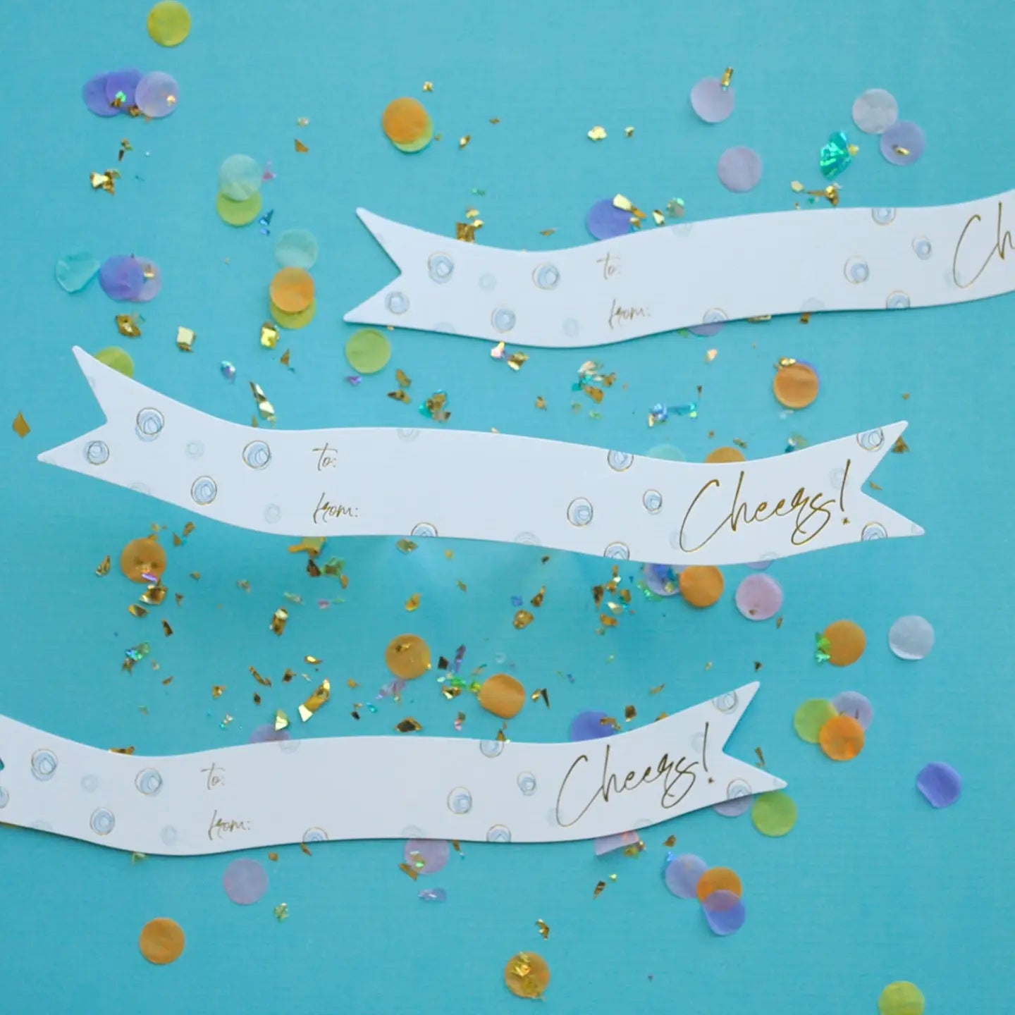 Cheers Bottle Gift Tags