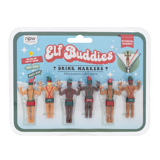 Elf Buddies Drink Markers