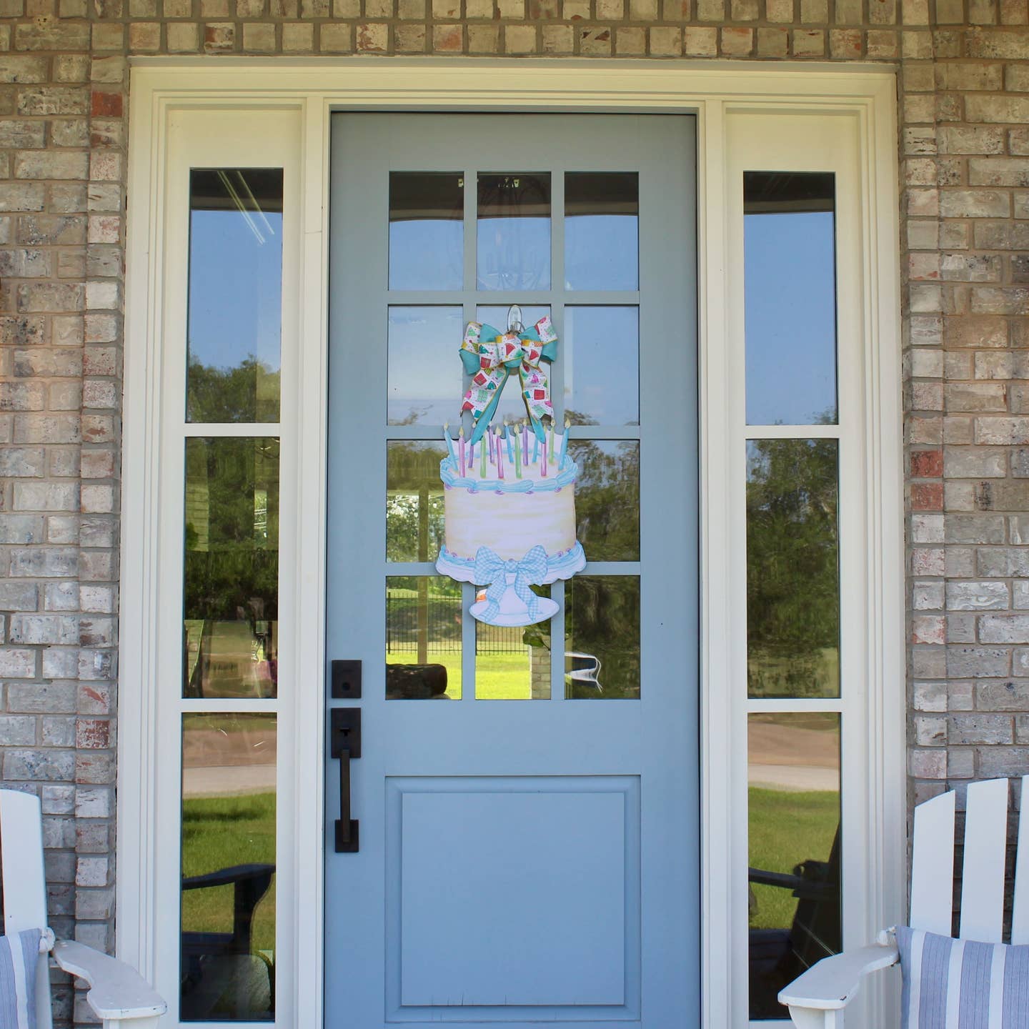 Let's Eat Cake Door Hanger