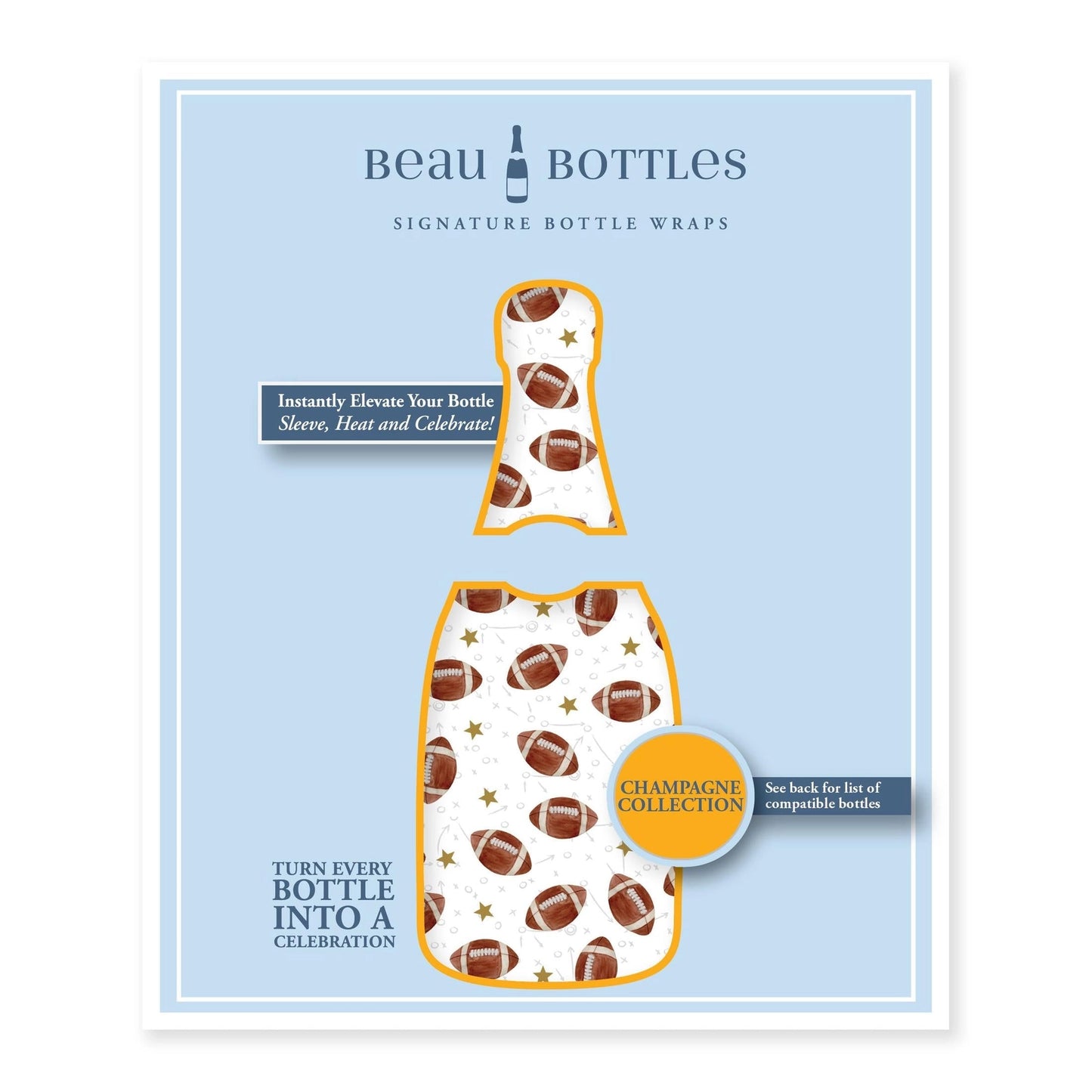 Beau Bottles Footballs - Veuve Edition