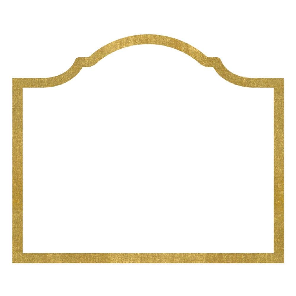 Gold Foil Arch Place Cards