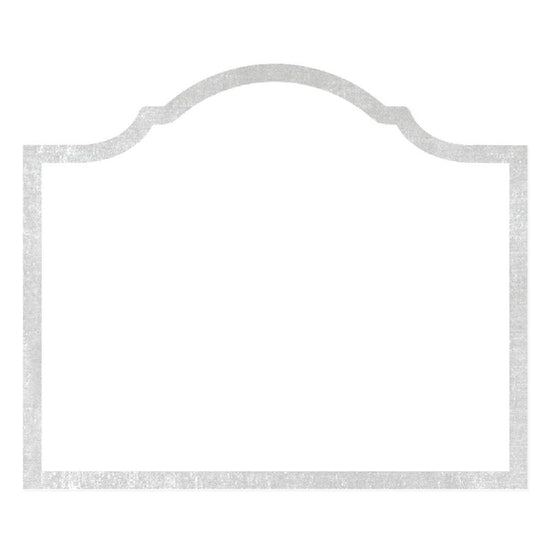 Silver Foil Arch Place Cards