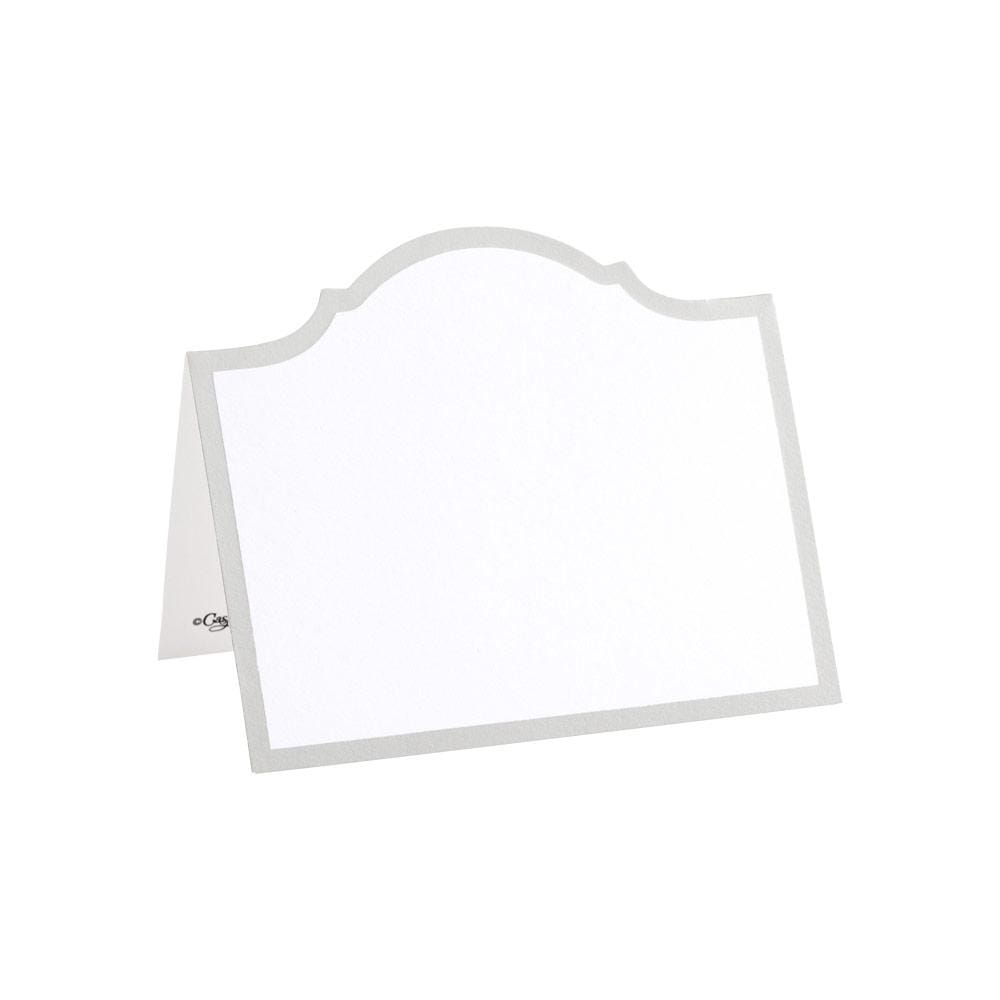 Silver Foil Arch Place Cards