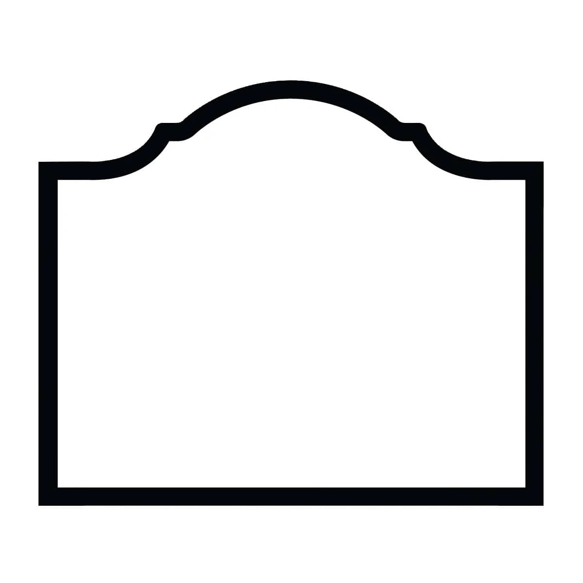 Black Arch Place Cards