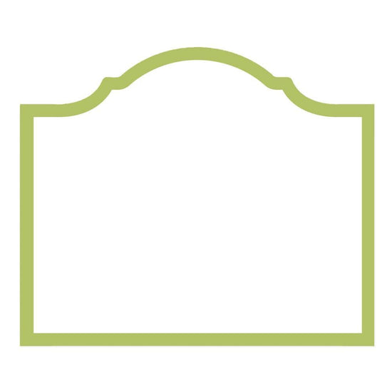 Moss Green Arch Place Cards