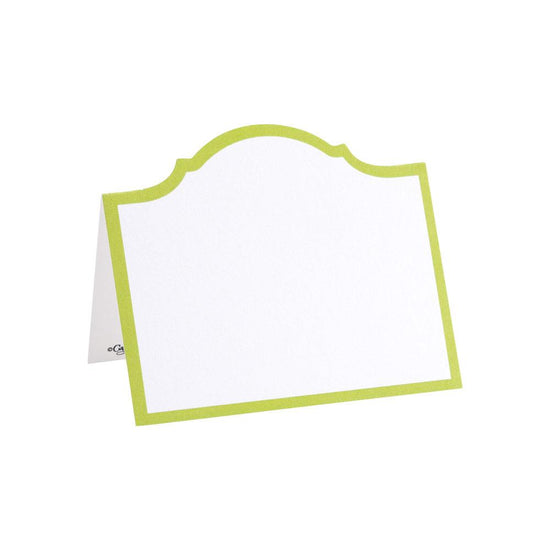 Moss Green Arch Place Cards
