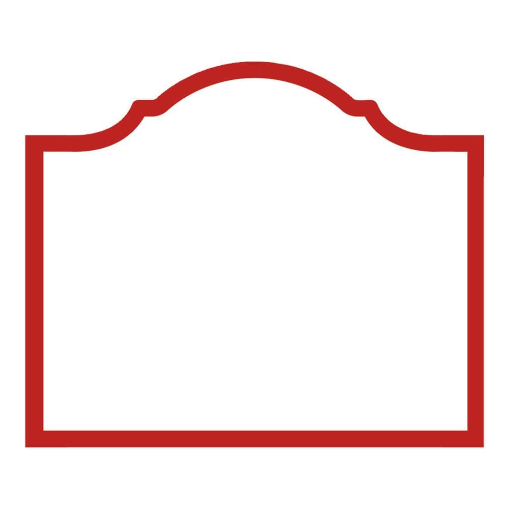 Red Arch Place Cards