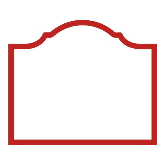 Red Arch Place Cards
