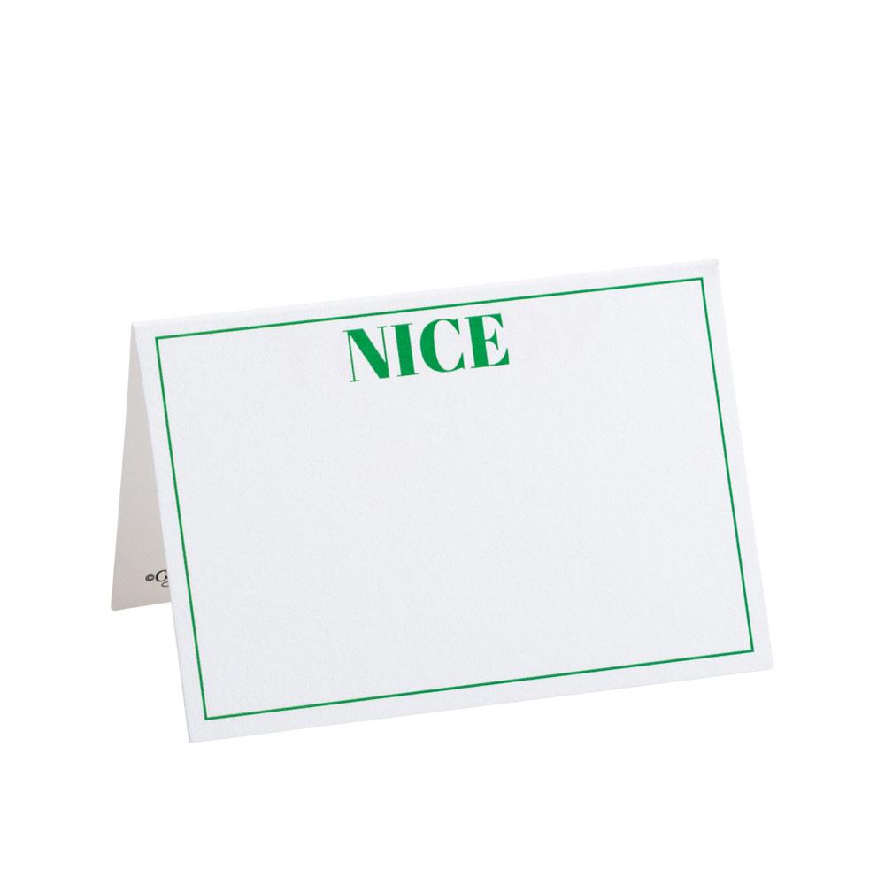 Naughty or Nice Reversible Place Cards