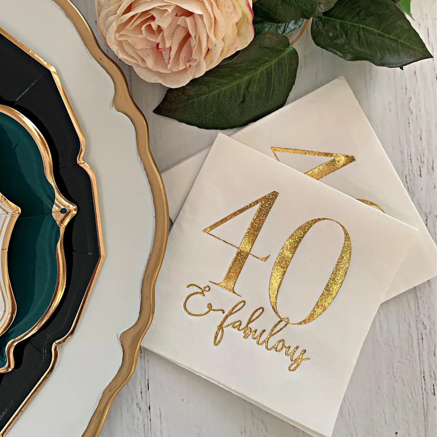 40 and Fabulous Napkins