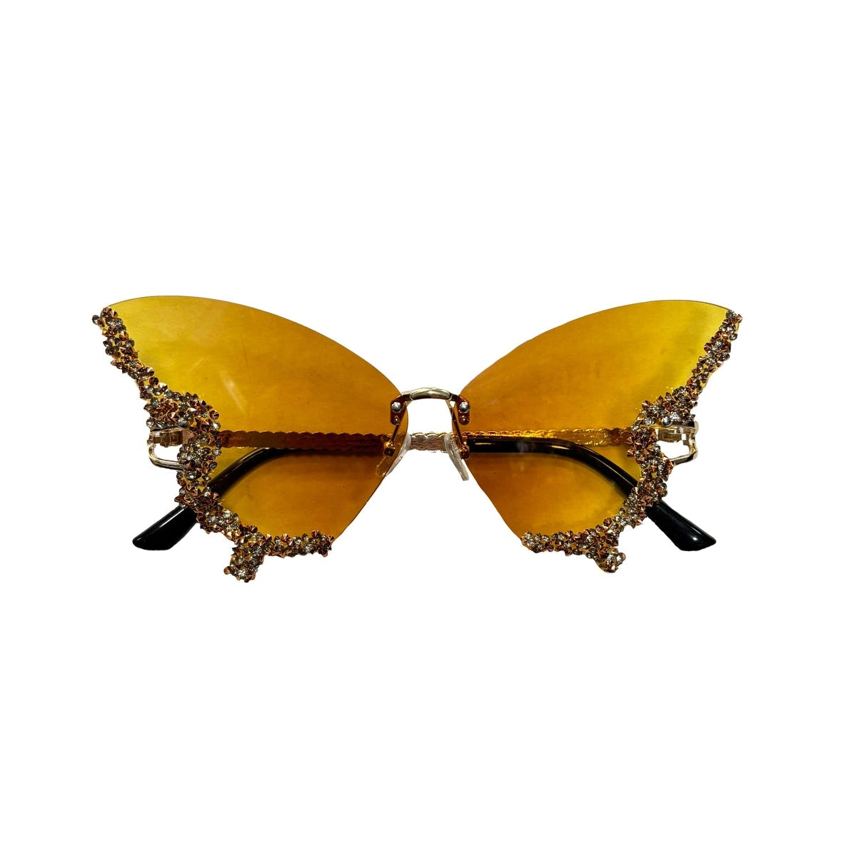 Butterfly Rhinestone Sunglasses