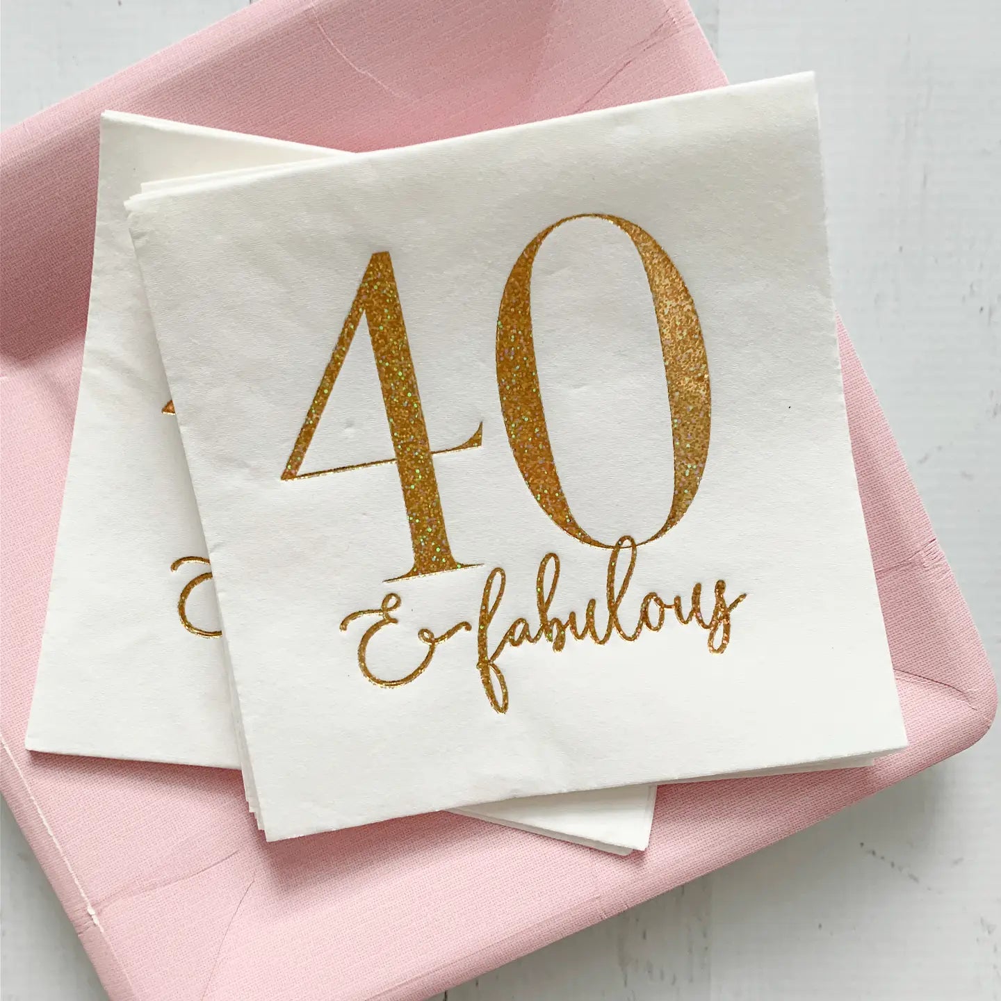 40 and Fabulous Napkins