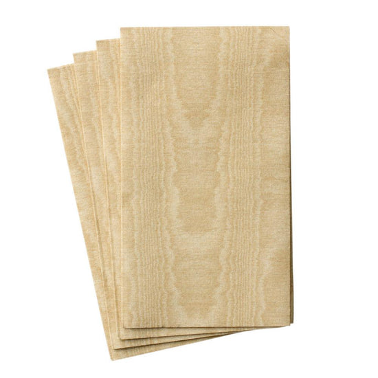 Moire Gold Guest Towels