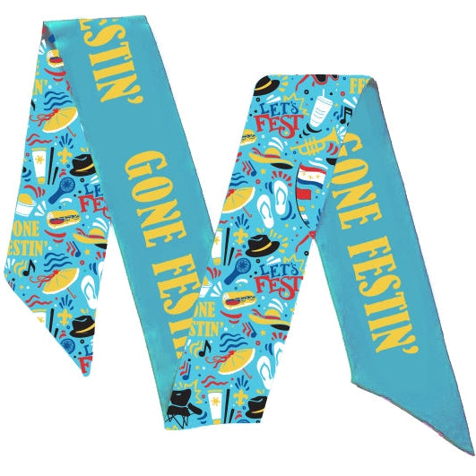 Gone Festin Silk Twilly