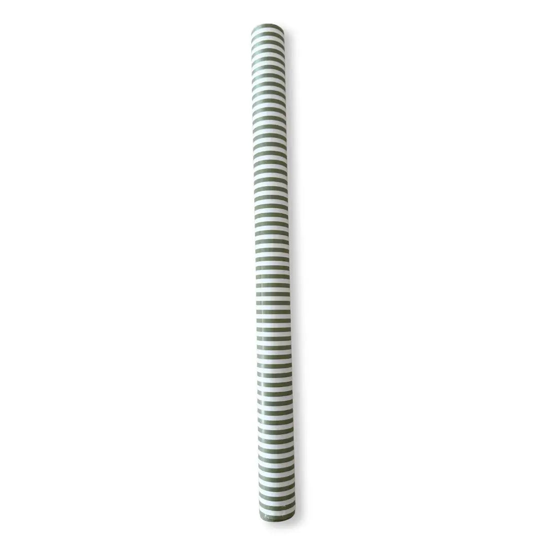 Green Skinny Stripes Table Runner
