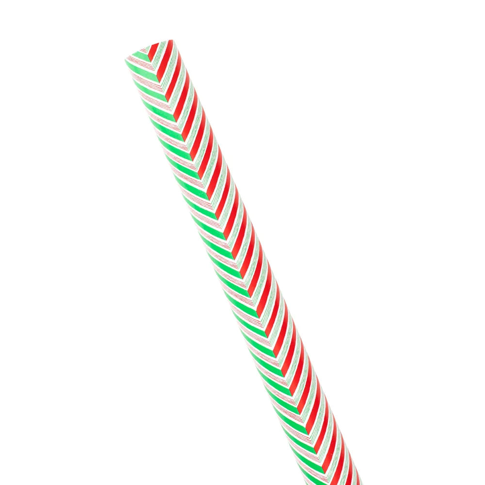 Candy Cane Stripes Wrapping Paper Roll