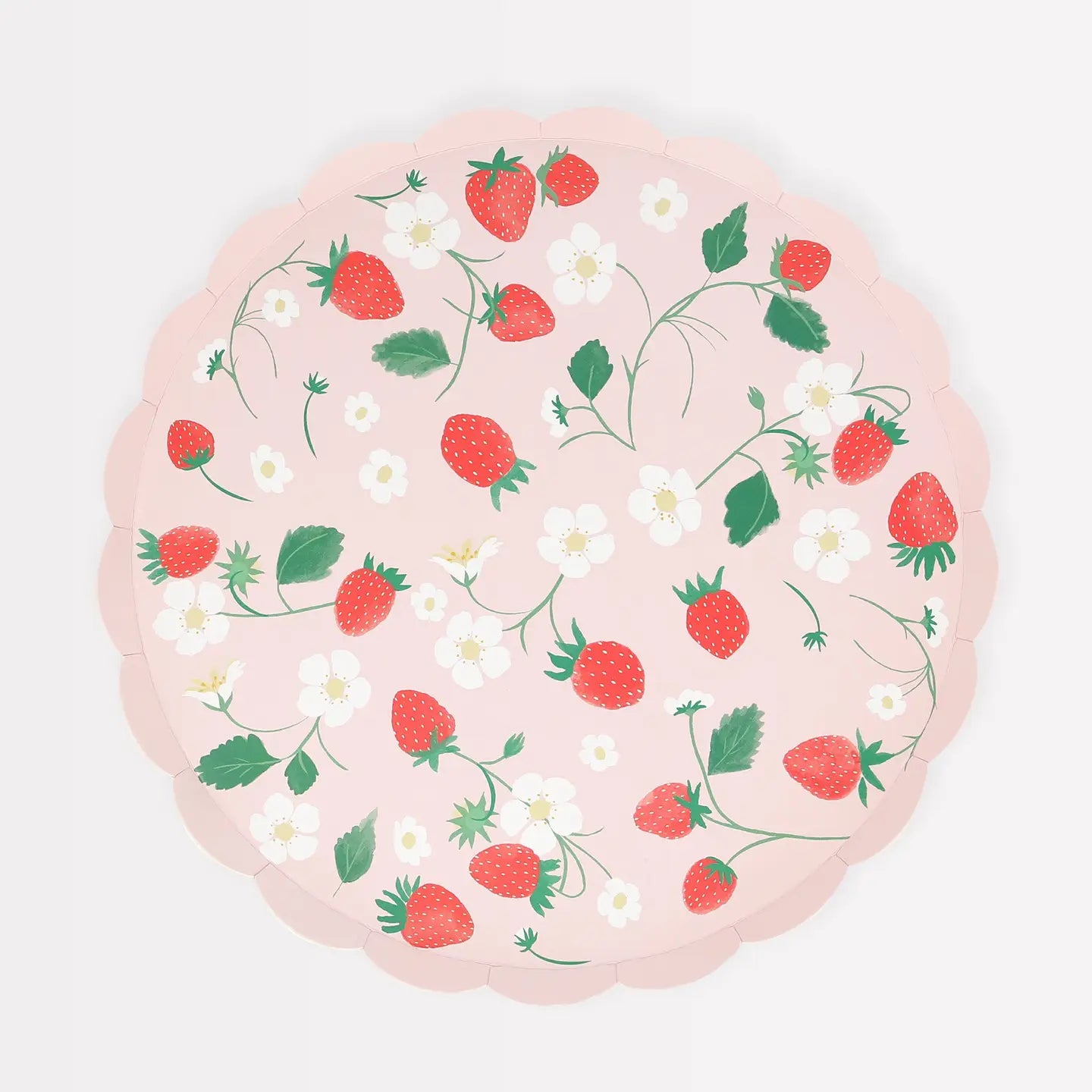 Strawberry Pattern Side Plates