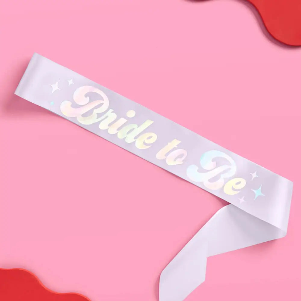 Lavender Bride To Be Sash