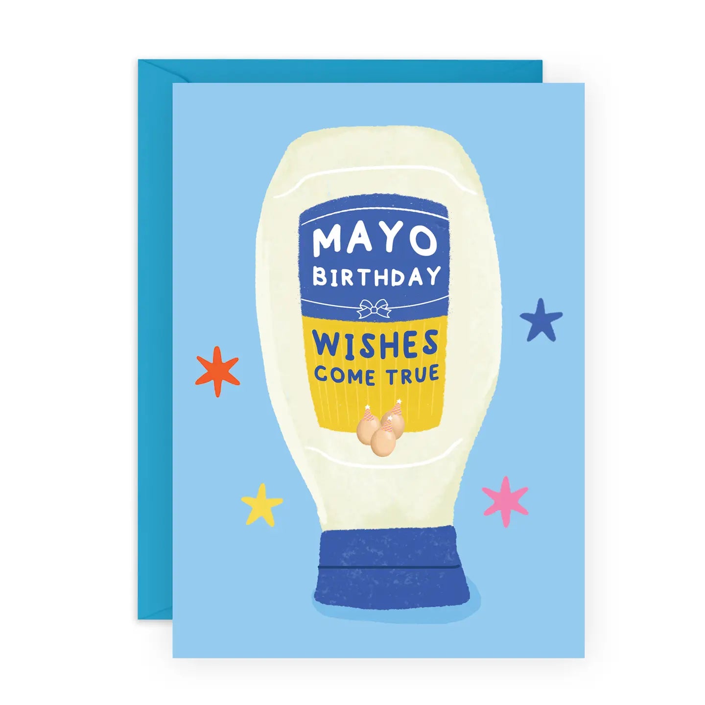 Mayo Birthday Card with Stickers