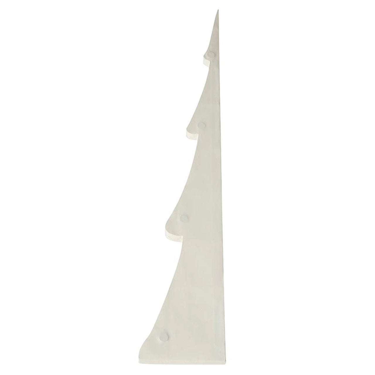 24" Warm White Frasier Fir Paper Tree