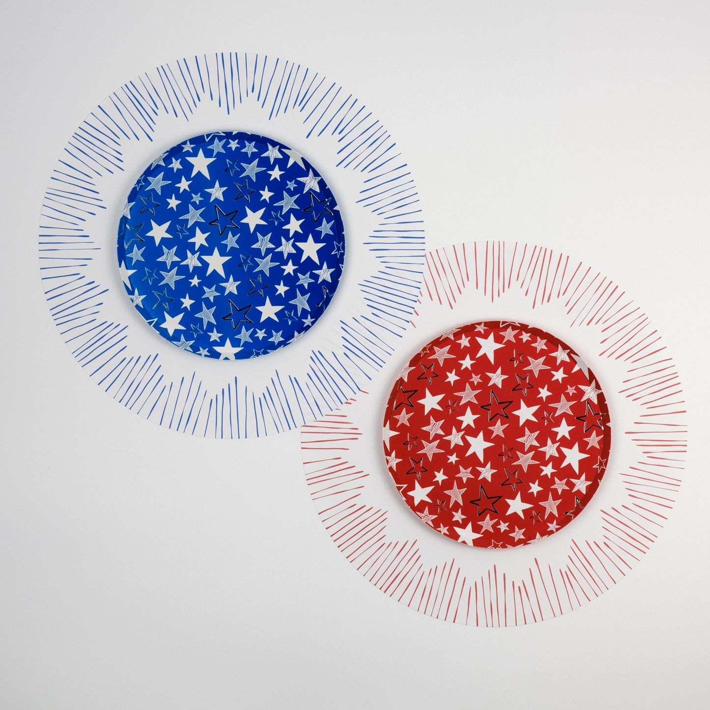 Americana Stars Dessert Plates