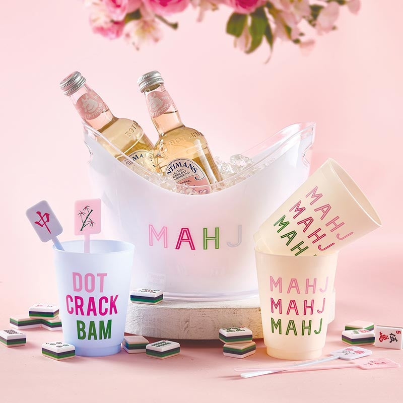 Mahj Frosted Cups