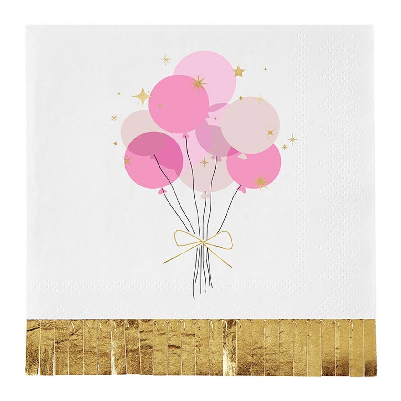 Balloons Foil Fringe Napkins