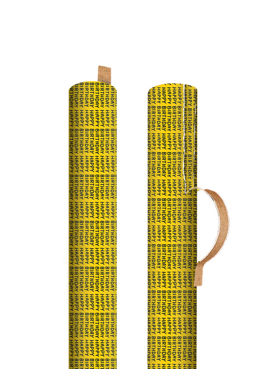 Happy Birthday Repeat Roll Wrapping Paper