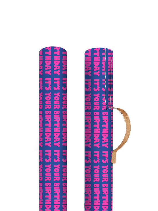 It's Your Birthday Roll Wrapping Paper