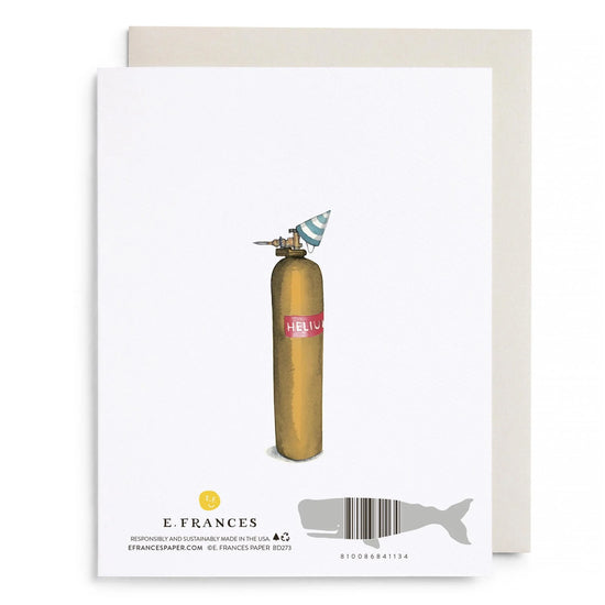 Helium 30 Birthday Card – Sparkle and Swag Party