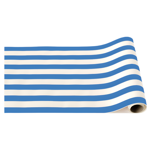 Palisades Blue Stripe Table Runner