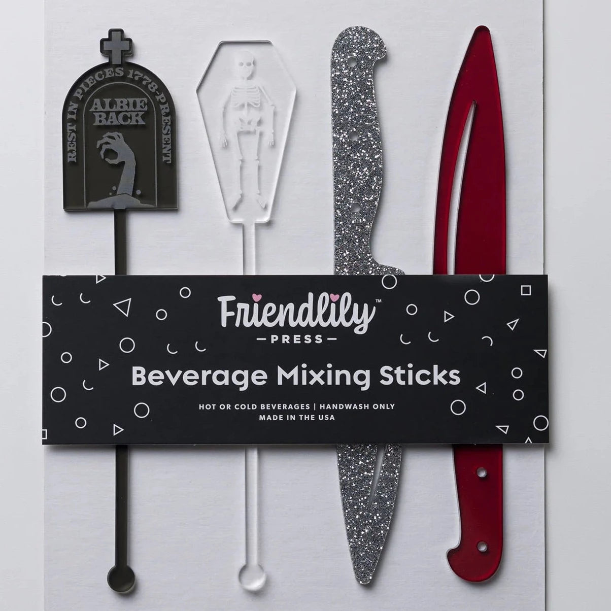 Albie Back Drink Stirrers