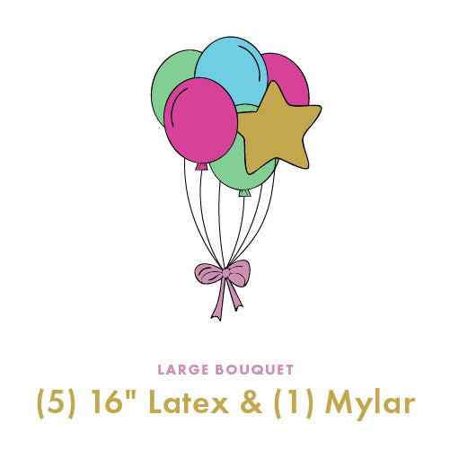 Custom Balloon Bouquets - Grab and Go