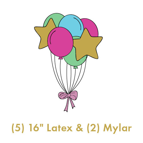 Custom Balloon Bouquets - Grab and Go