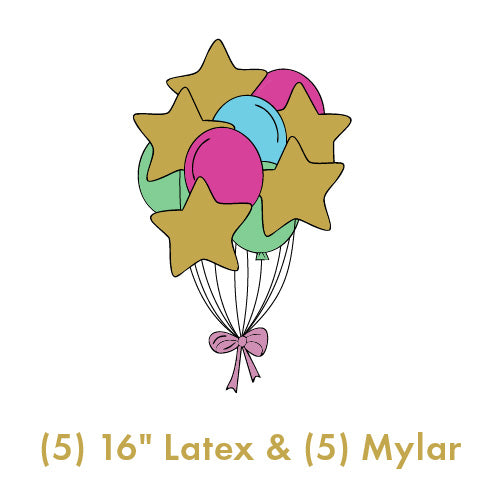 Custom Balloon Bouquets - Grab and Go