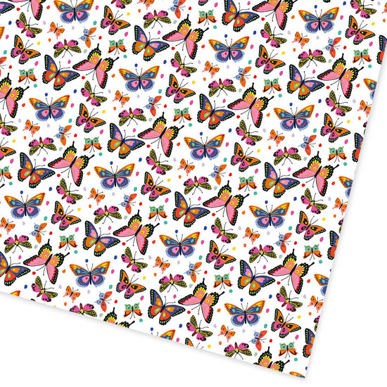 Butterfly Repeat Roll Wrapping Paper